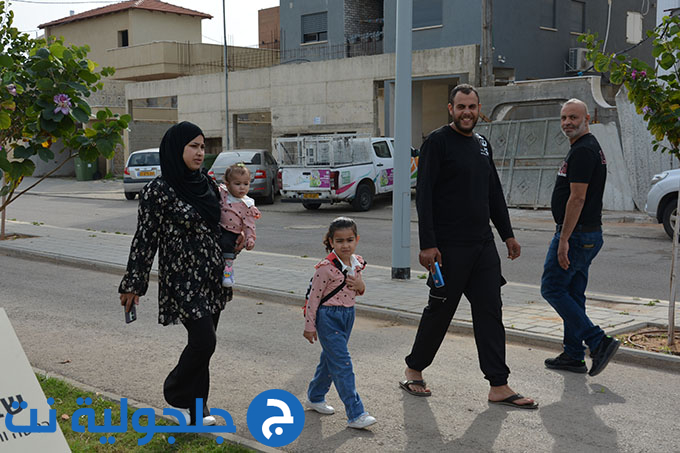 مشاركة واسعة في مسيرة تنزه واكتشف وادي قانا في جلجولية